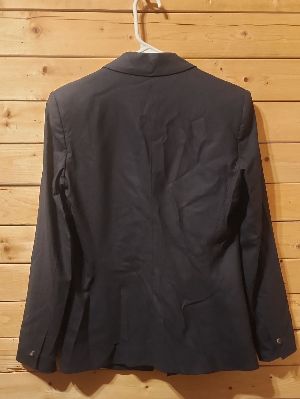 Helmut Lang One Button Blazer Womens Size Large Virgin Wool - Picture 6 of 6